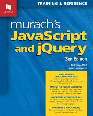 Vorderes Coverbild Murach's JavaScript and jQuery (3rd Edition)