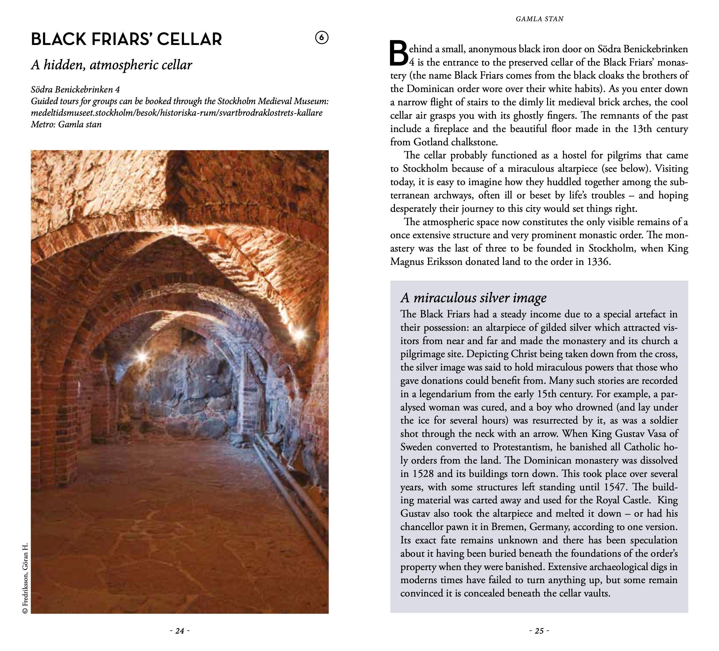 Beispielinhalt (Bild) Secret Stockholm