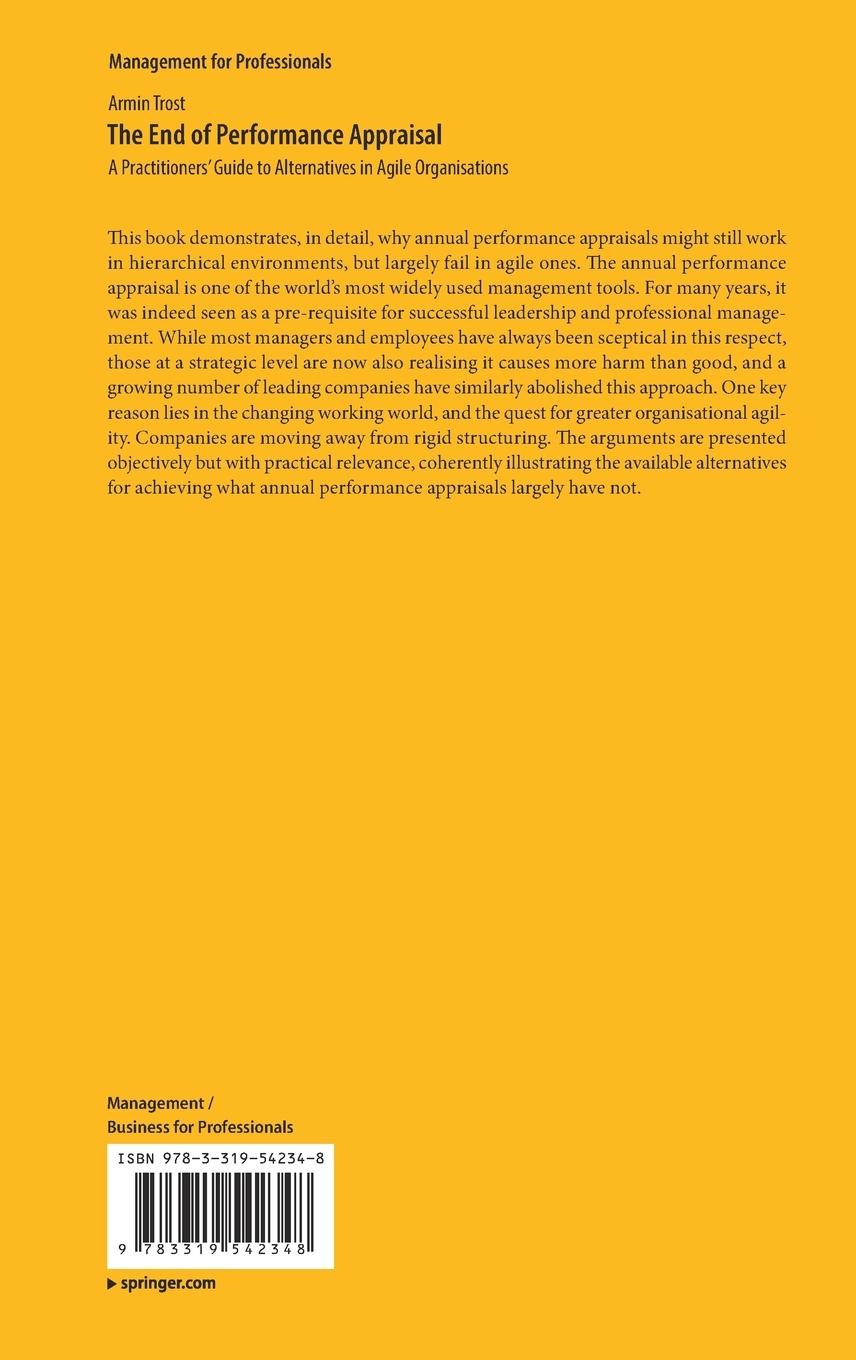 Rückseitencover The End of Performance Appraisal