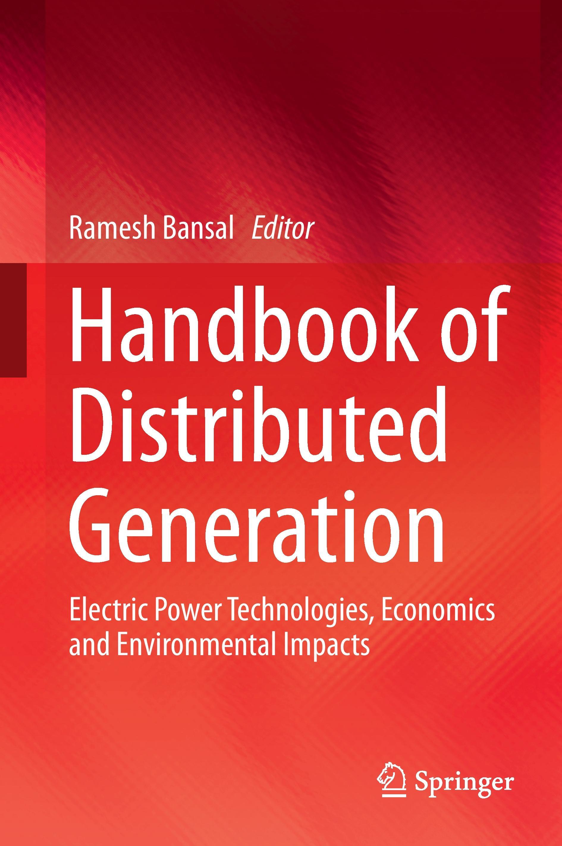 Vorderes Coverbild Handbook of Distributed Generation