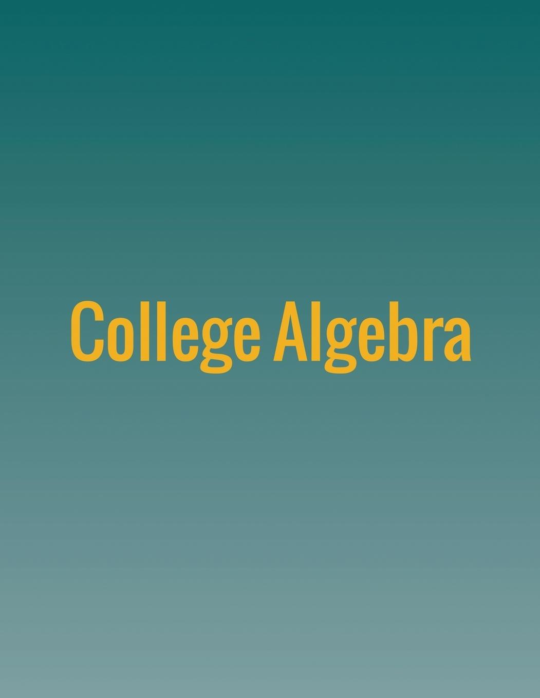 Vorderes Coverbild College Algebra