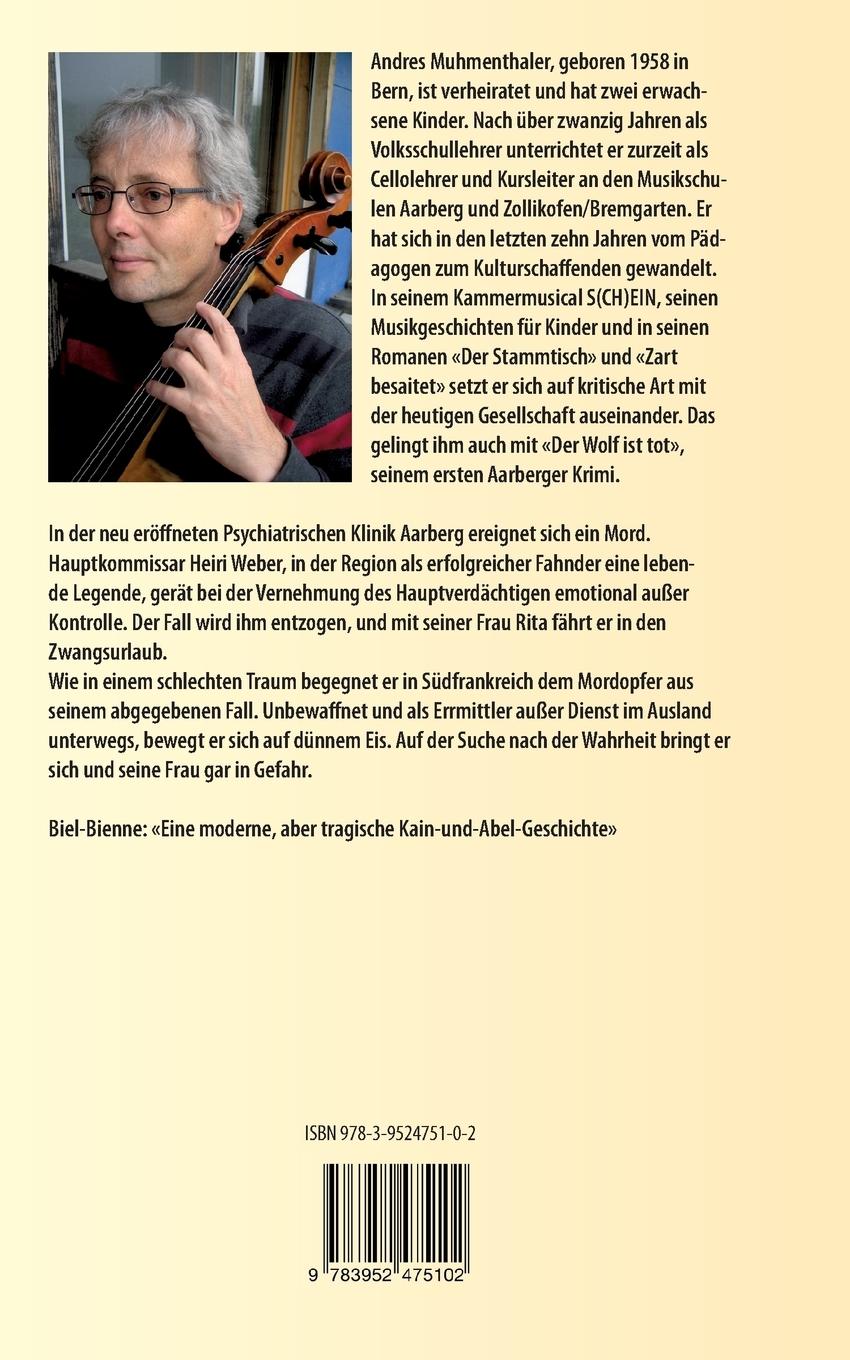 Rückseitencover Der Wolf ist tot