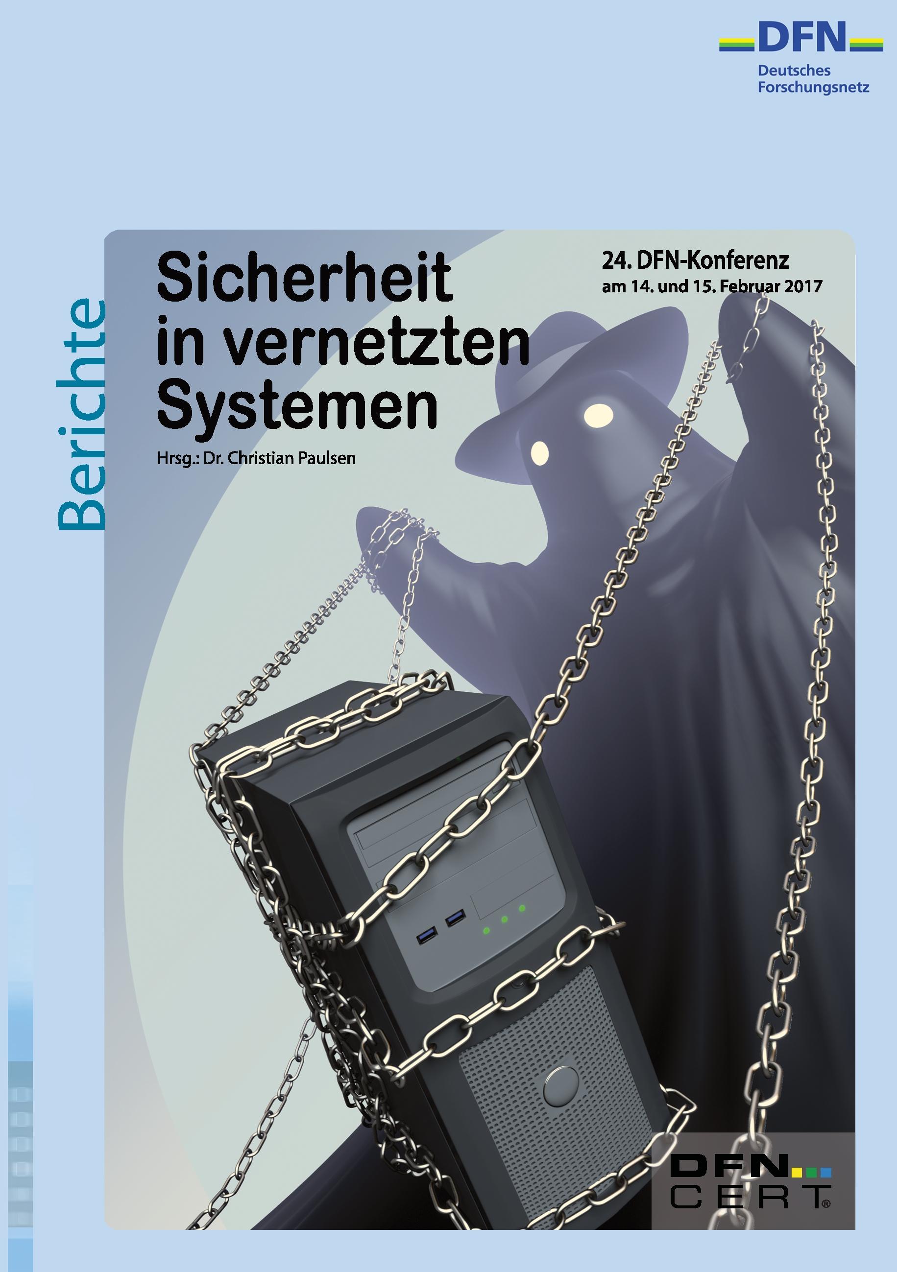 Vorderes Coverbild Sicherheit in vernetzten Systemen