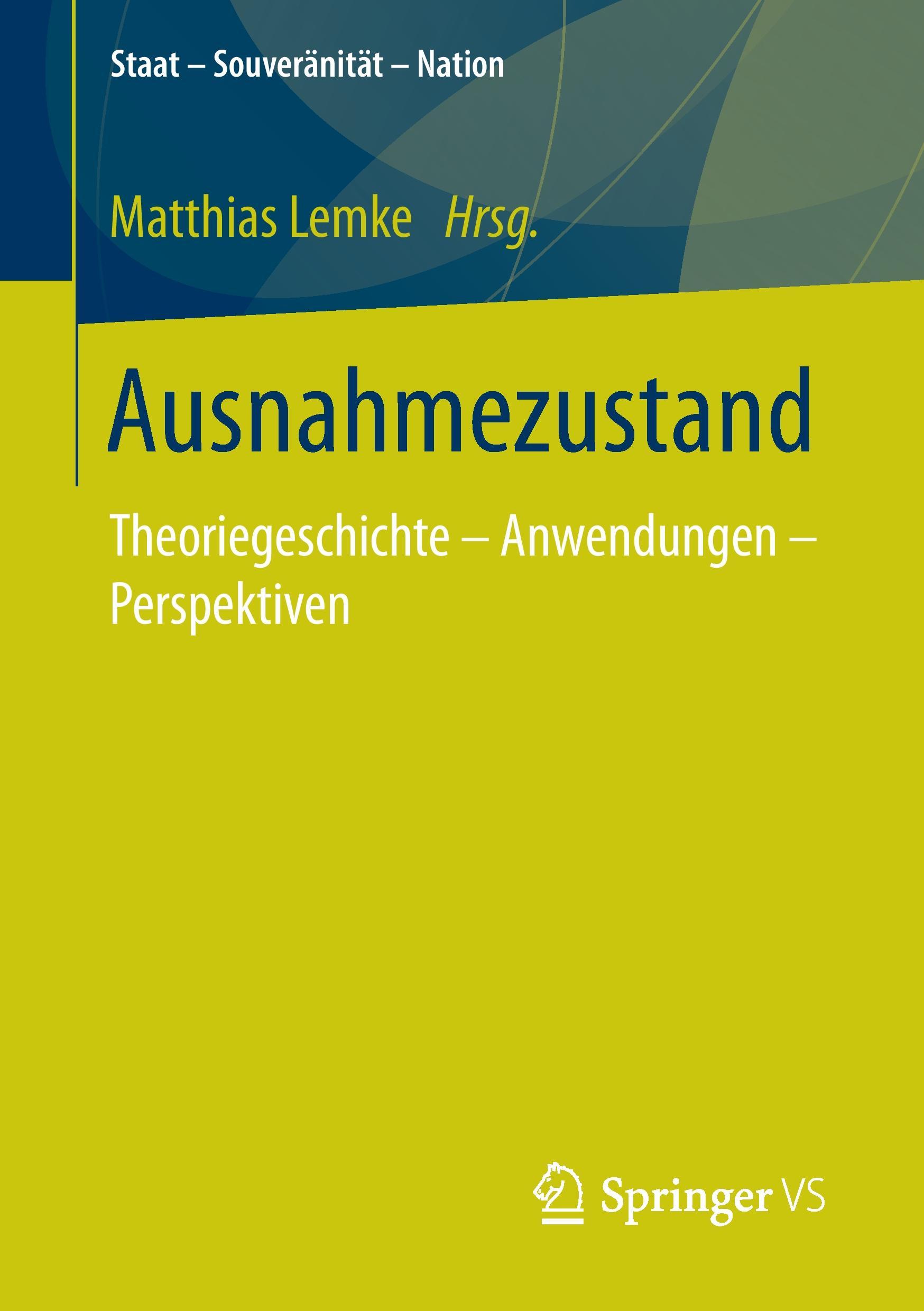 Vorderes Coverbild Ausnahmezustand
