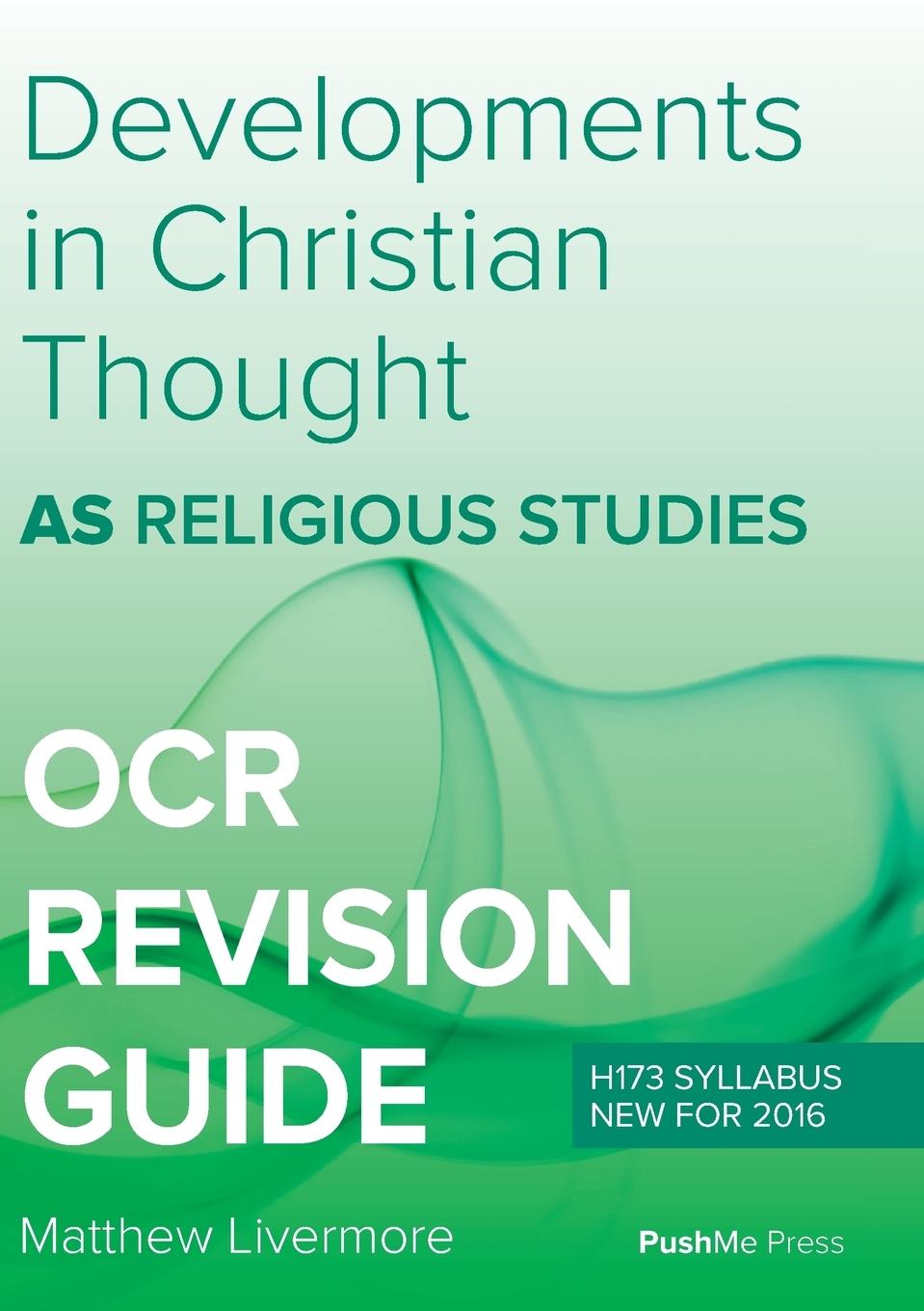 Vorderes Coverbild As Developments in Christian Thought