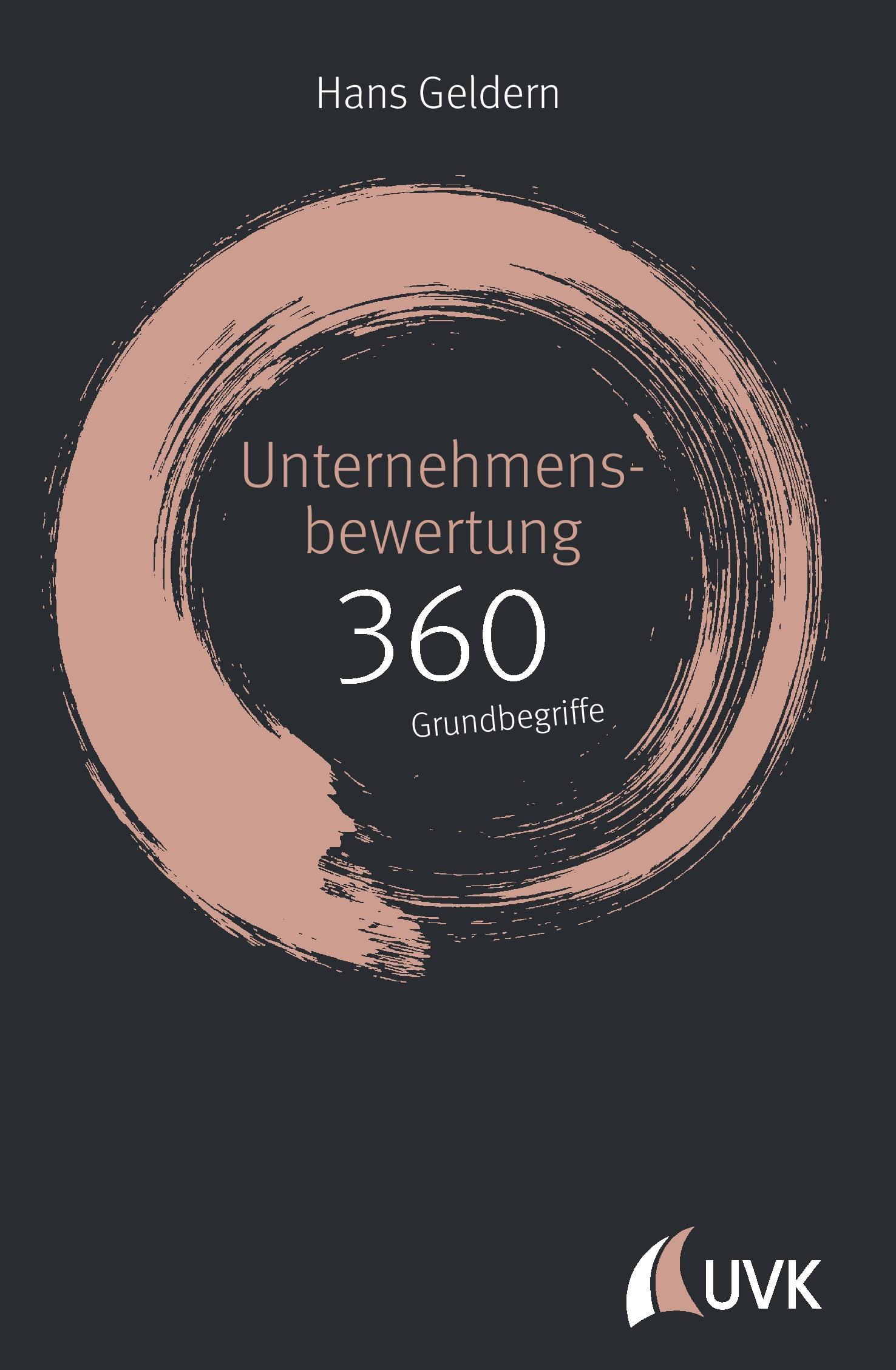 Vorderes Coverbild Unternehmensbewertung: 360 Grundbegriffe kurz erklärt