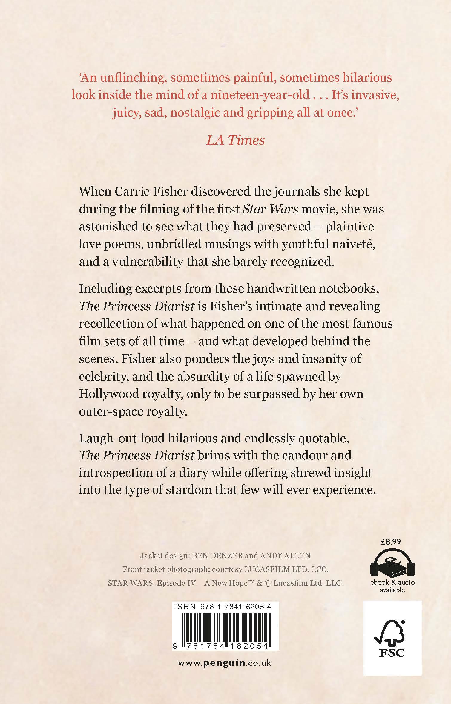 Rückseitencover The Princess Diarist