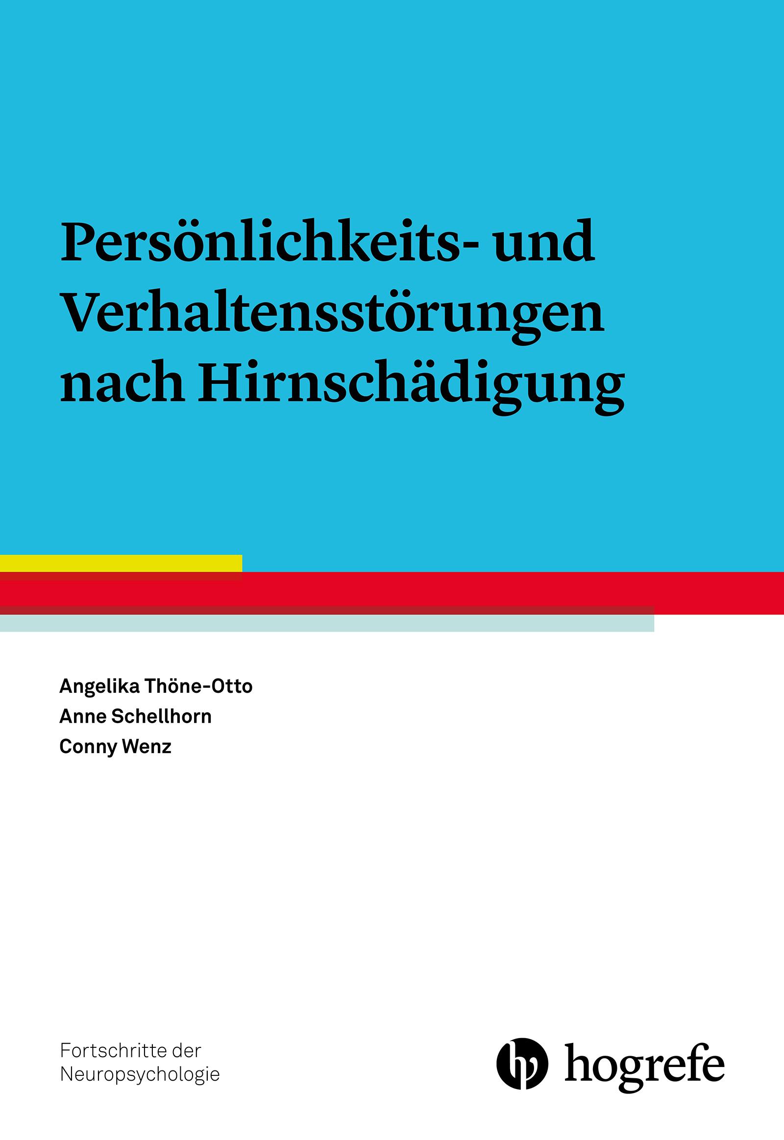 Vorderes Coverbild Persönlichkeits- und Verhaltensstörungen nach Hirnschädigung