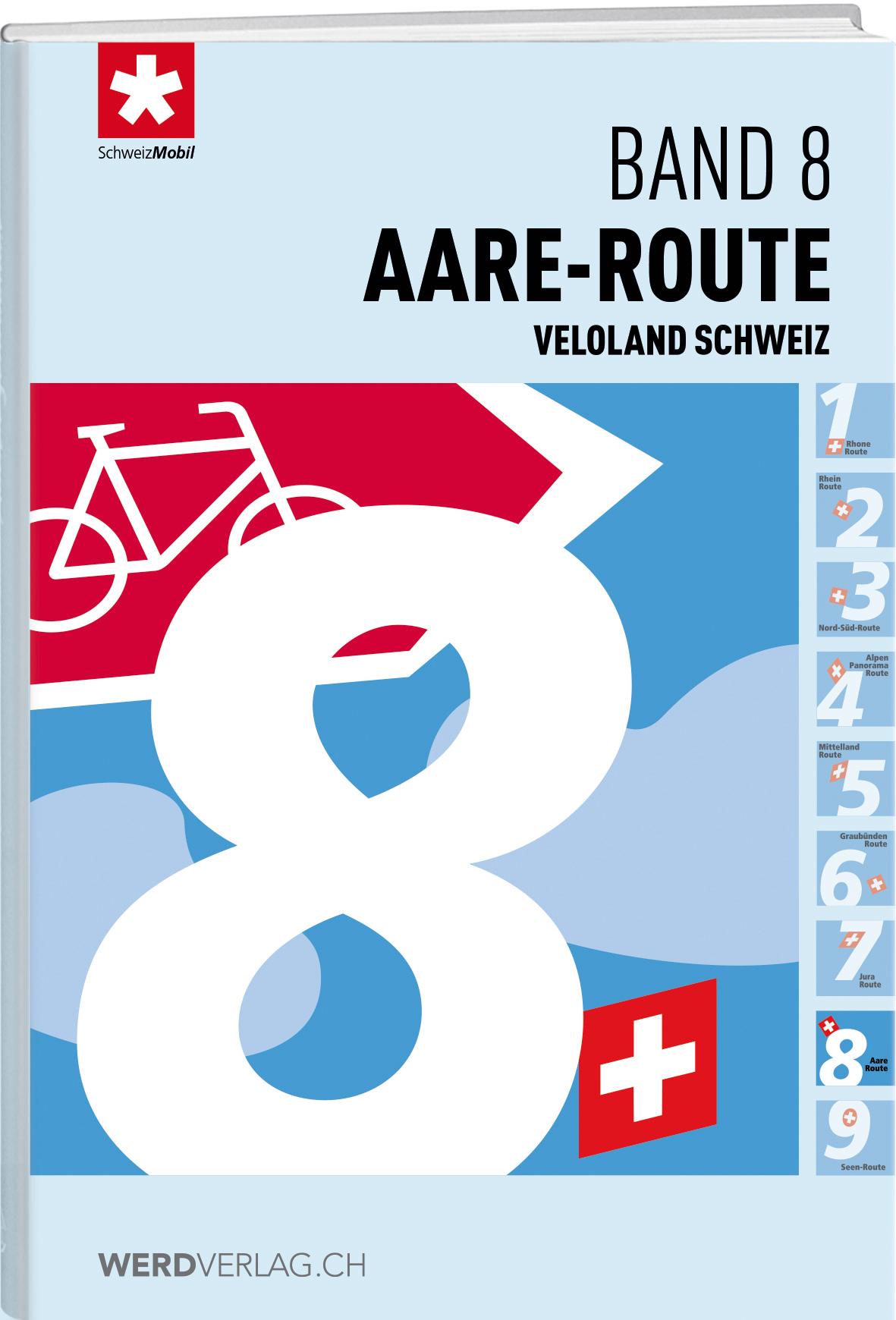 Vorderes Coverbild Veloland Schweiz Band 08 Aare-Route