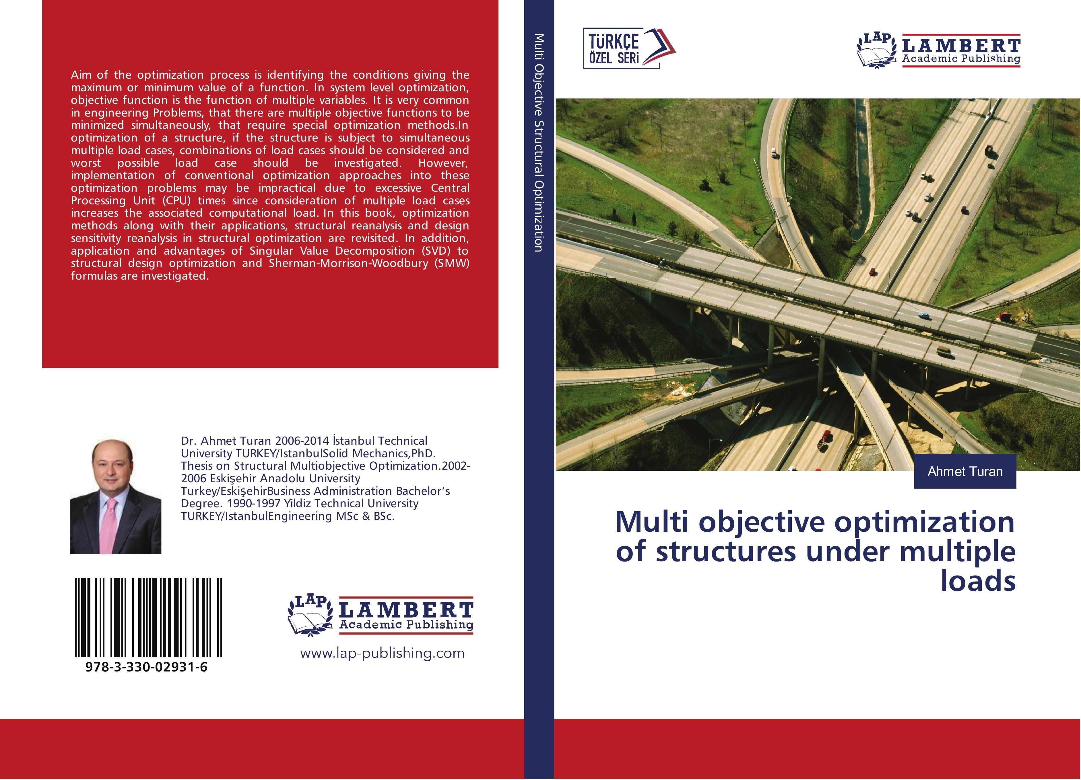 Vorderes Coverbild Multi objective optimization of structures under multiple loads