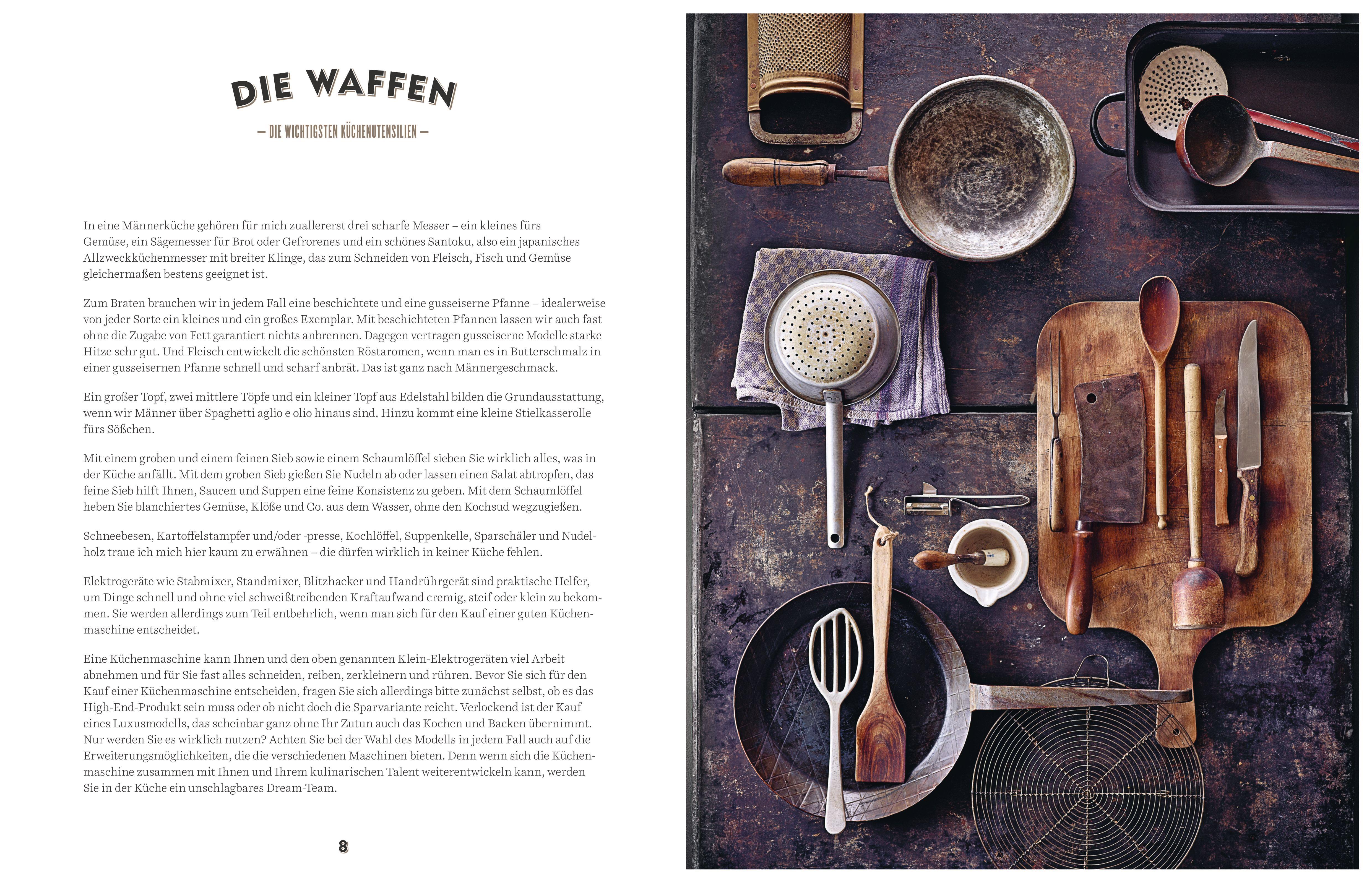 Beispielinhalt (Bild) Männerkochschule