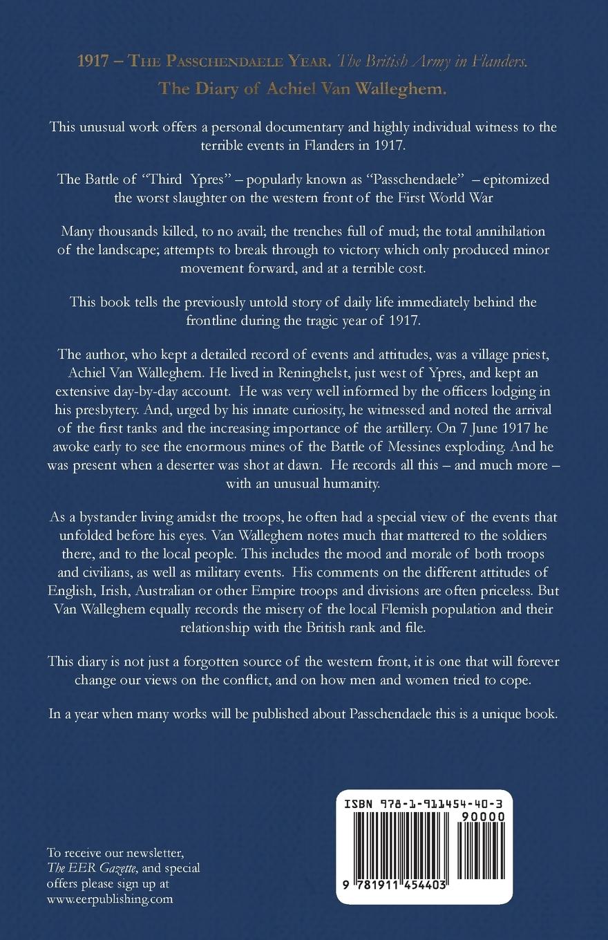 Rückseitencover 1917 - The Passchendaele Year
