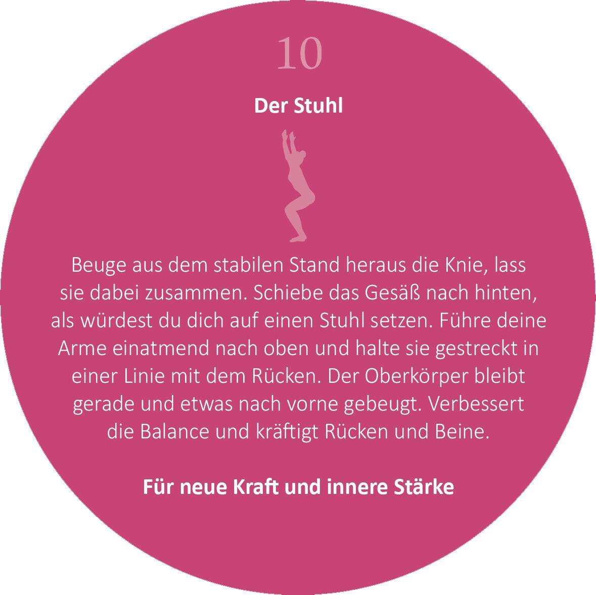 Beispielinhalt (Bild) Adventskalender in der Dose. 24 kleine Yoga-Auszeiten für den Advent