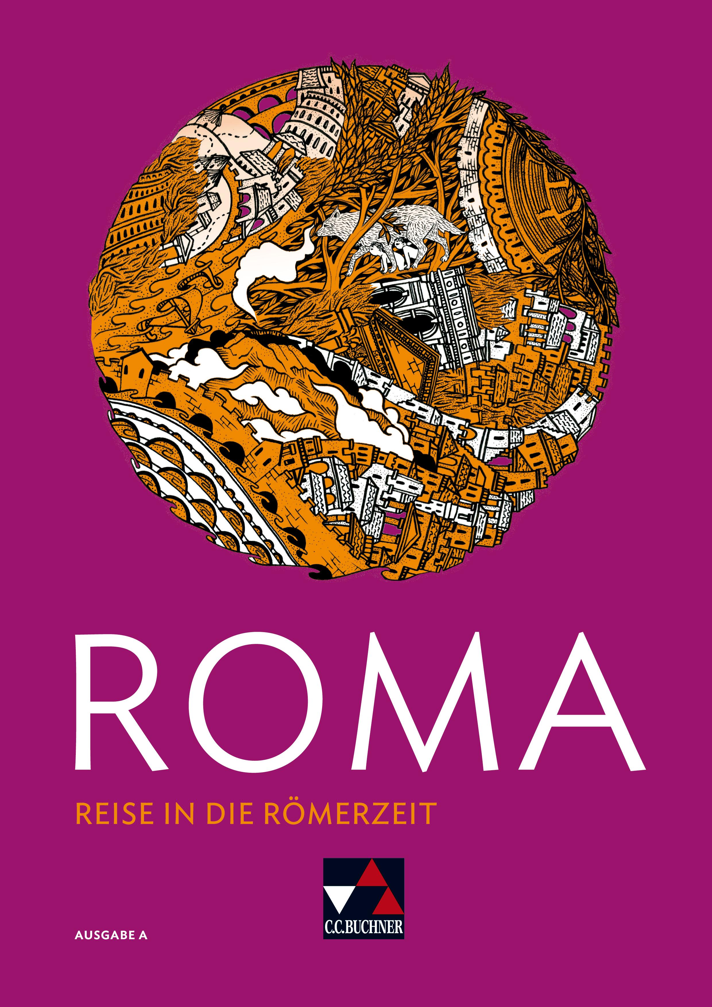 Vorderes Coverbild ROMA A Reise in die Römerzeit