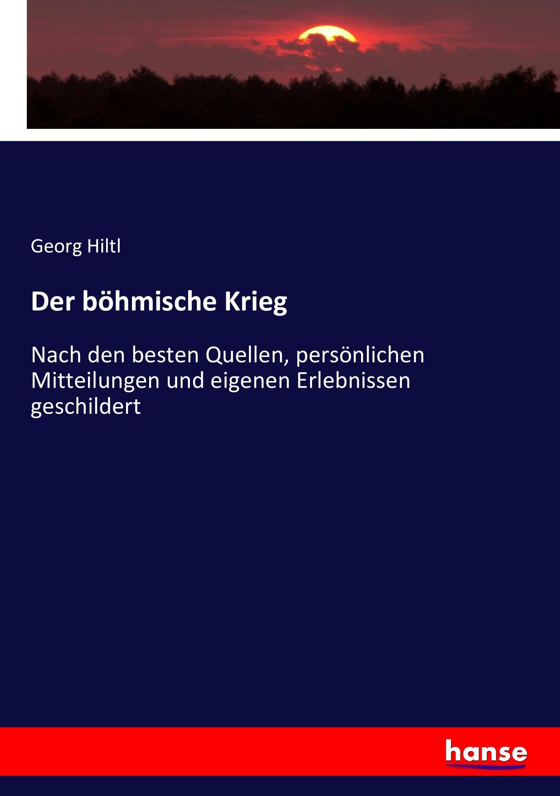 Vorderes Coverbild Der böhmische Krieg