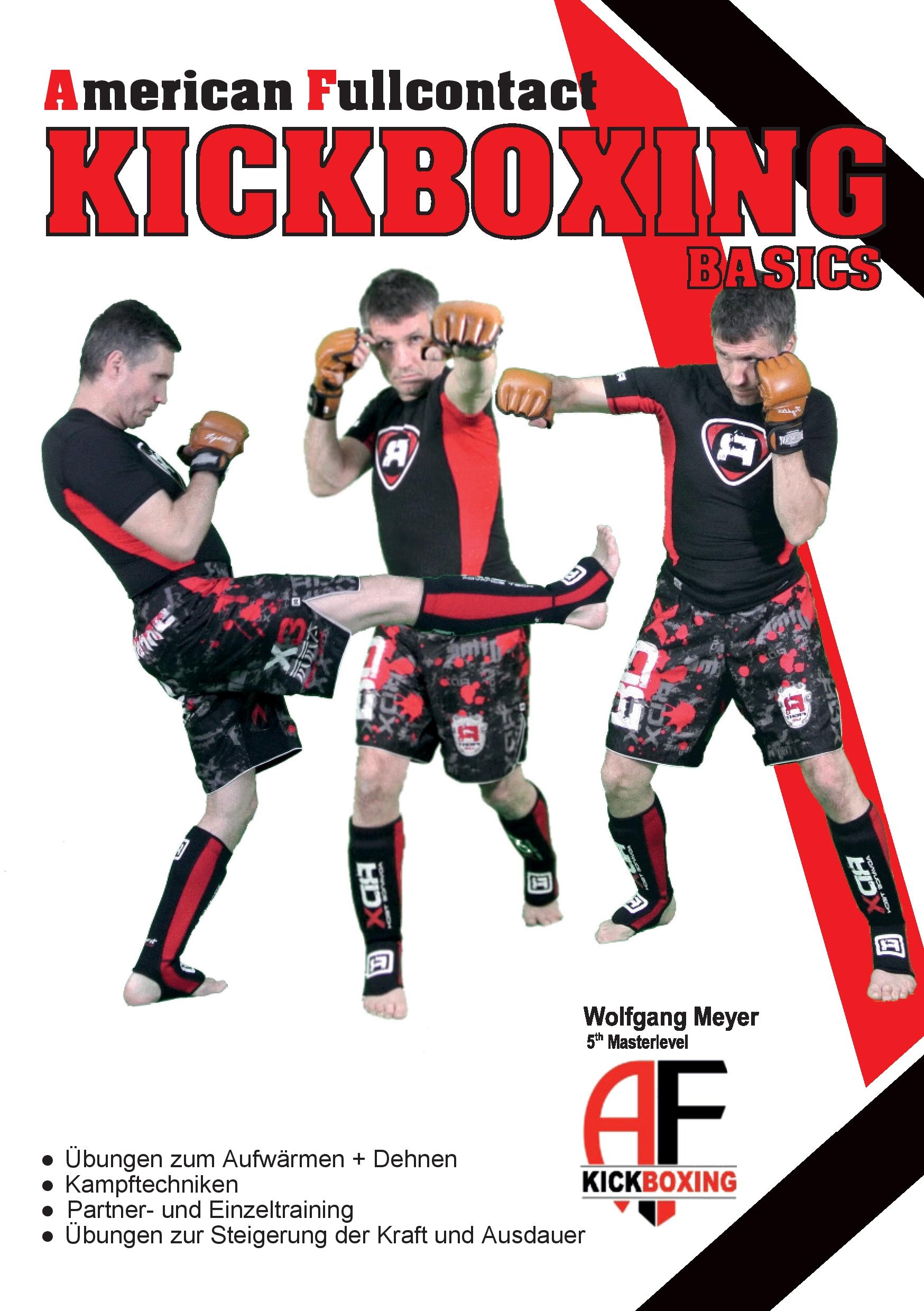 Vorderes Coverbild A. F. Kickboxing - Basics
