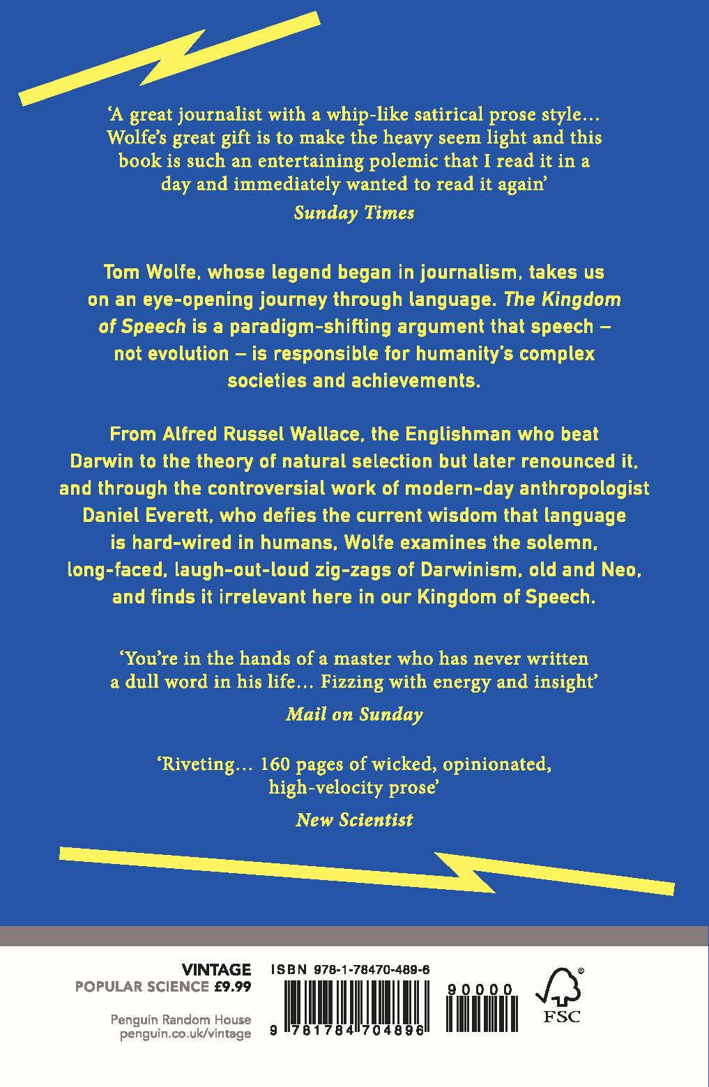 Rückseitencover The Kingdom of Speech