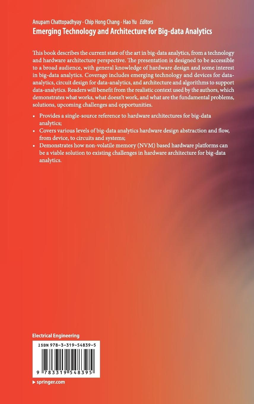 Rückseitencover Emerging Technology and Architecture for Big-data Analytics