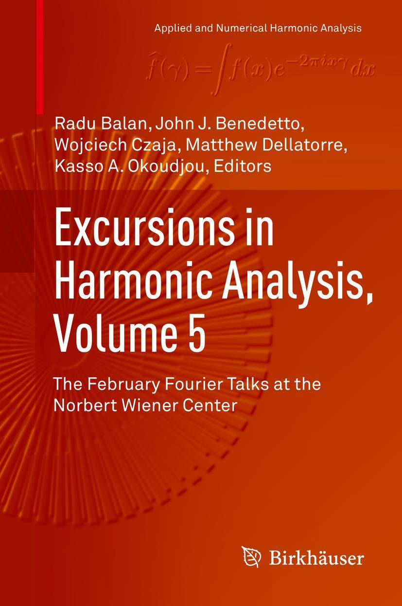 Vorderes Coverbild Excursions in Harmonic Analysis, Volume 5