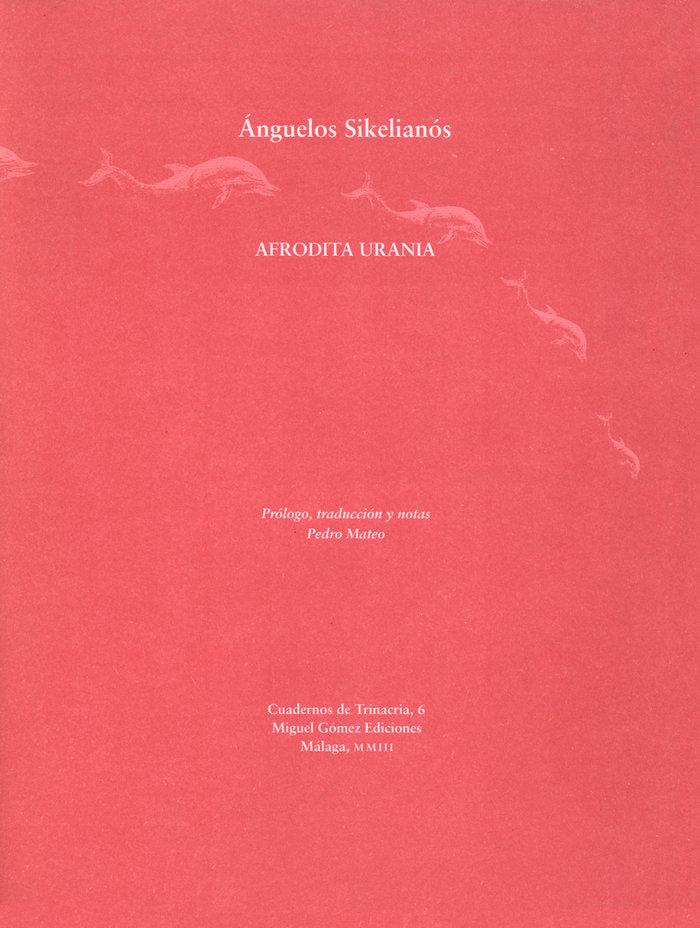 Vorderes Coverbild Afrodita urania