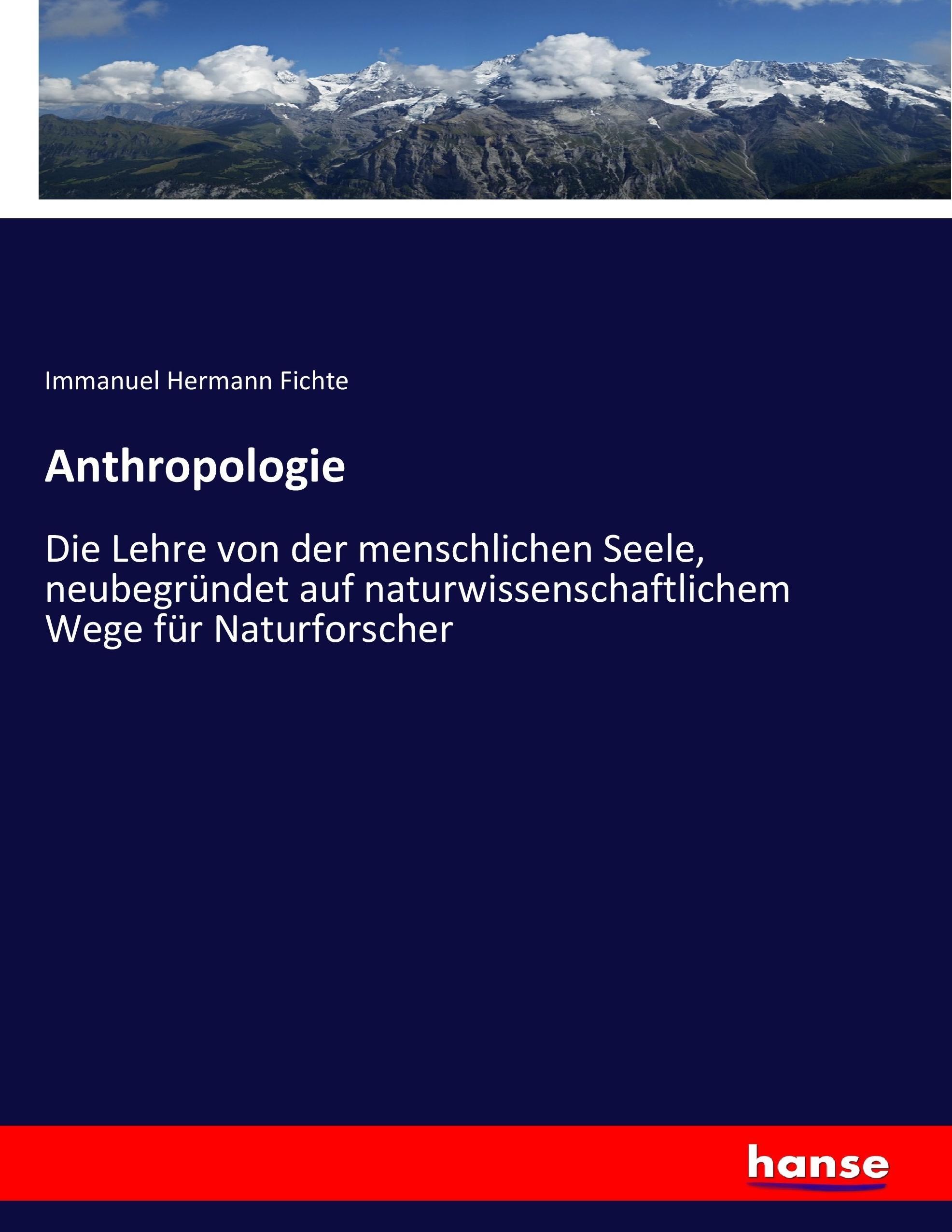 Vorderes Coverbild Anthropologie