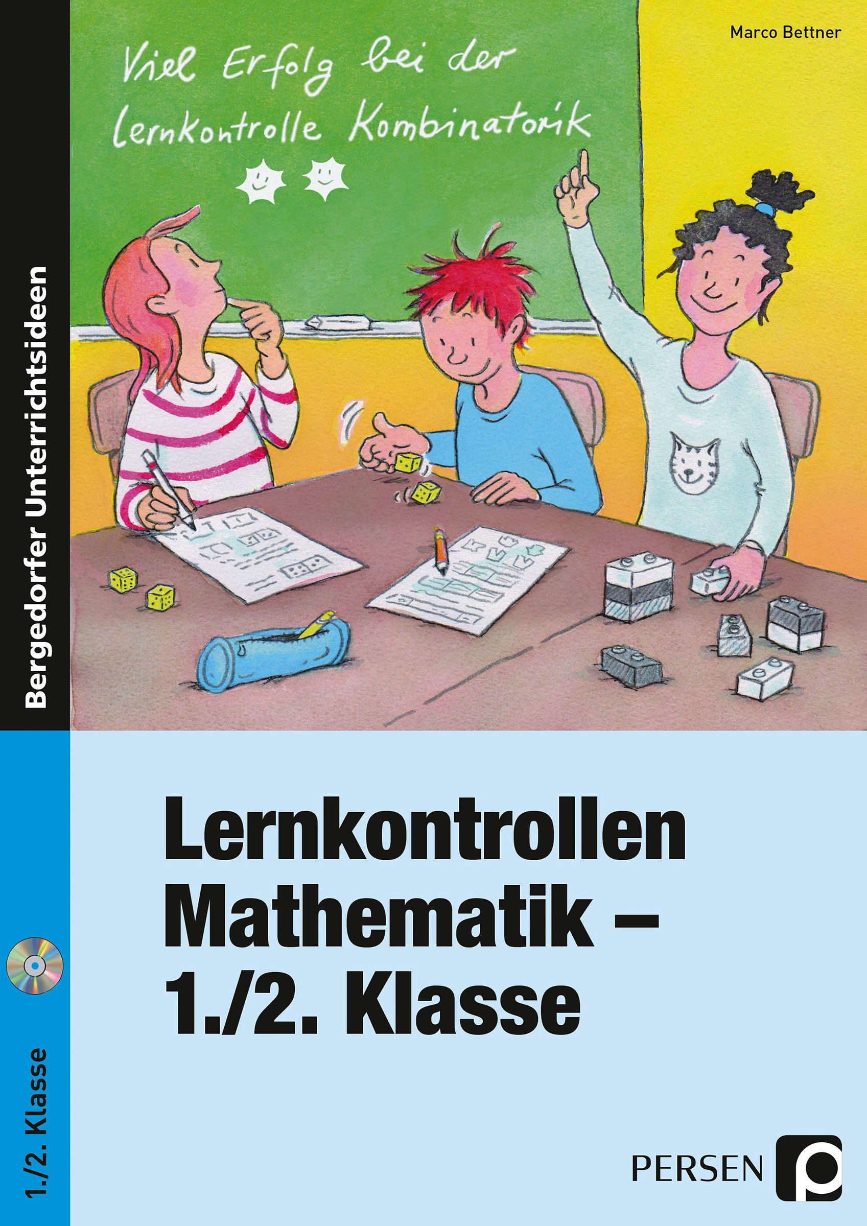Vorderes Coverbild Lernkontrollen Mathematik - 1./2. Klasse