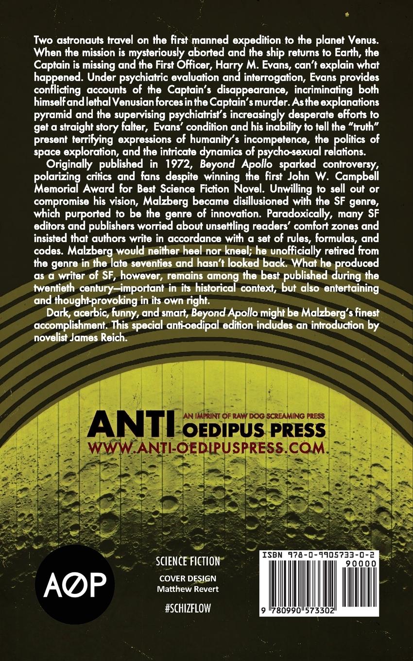 Rückseitencover Beyond Apollo