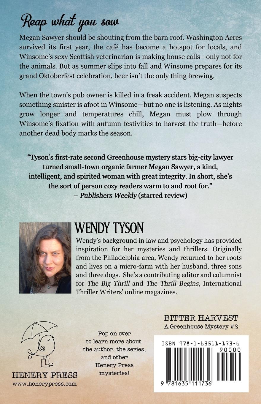 Rückseitencover BITTER HARVEST