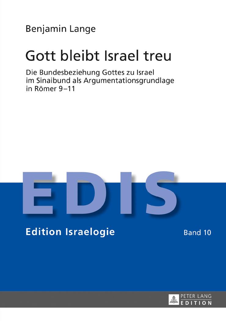 Vorderes Coverbild Gott bleibt Israel treu