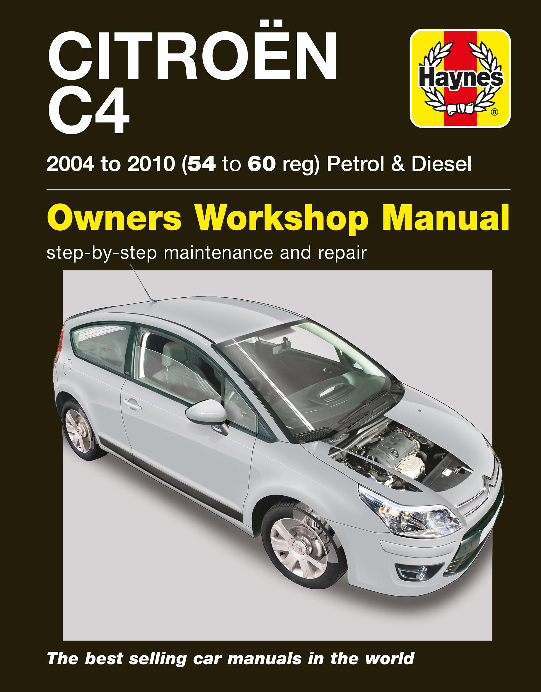 Vorderes Coverbild Citroen C4 Owners Workshop Manual