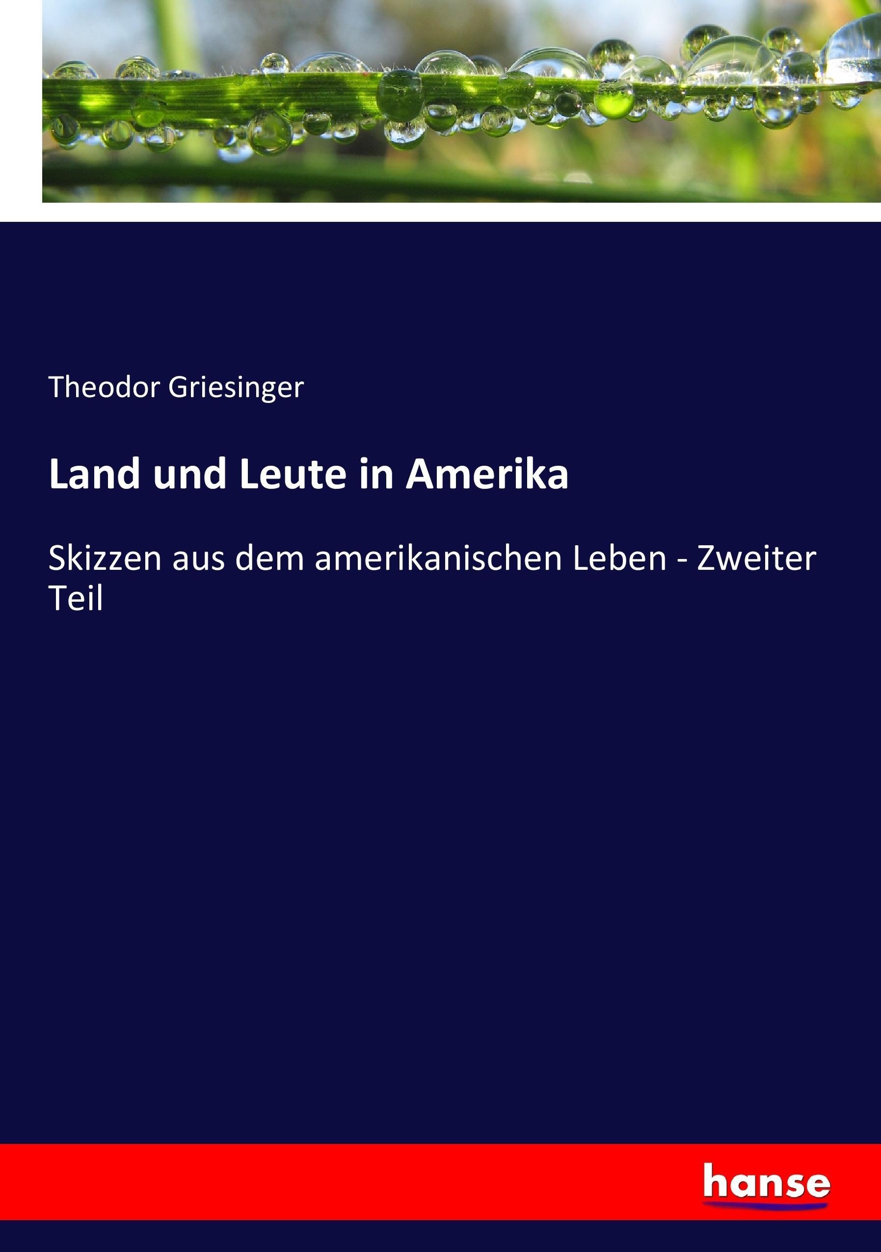 Vorderes Coverbild Land und Leute in Amerika