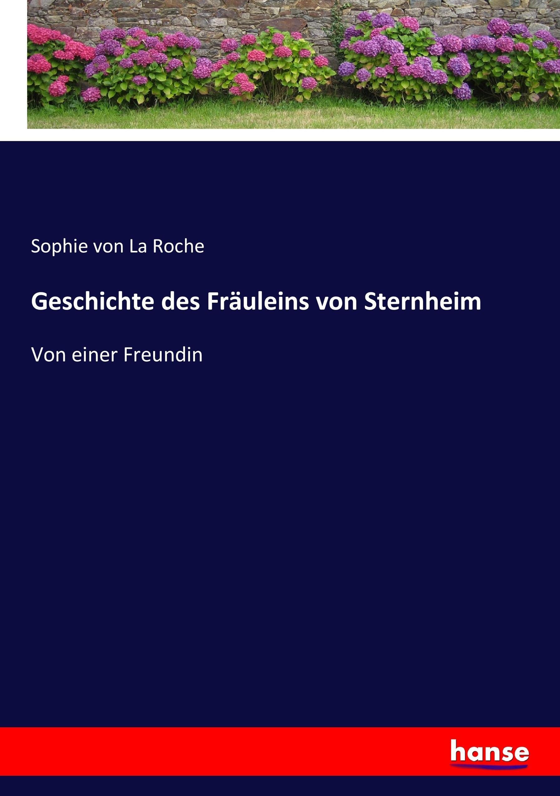 Vorderes Coverbild Geschichte des Fräuleins von Sternheim