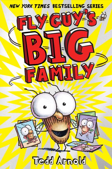Vorderes Coverbild Fly Guy's Big Family (Fly Guy #17)