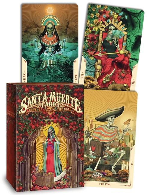 Vorderes Coverbild Santa Muerte Tarot Deck