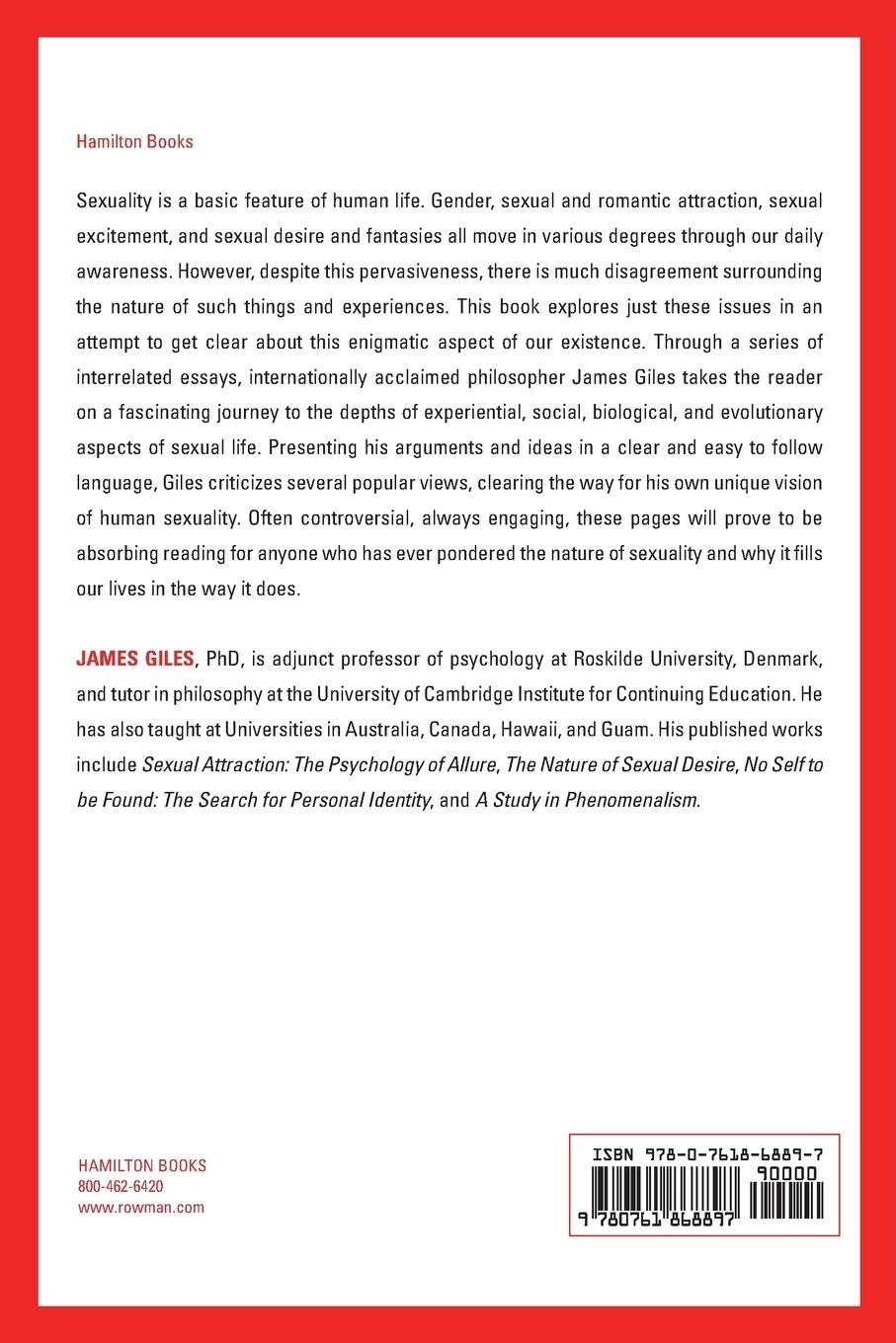 Rückseitencover Sexual Essays