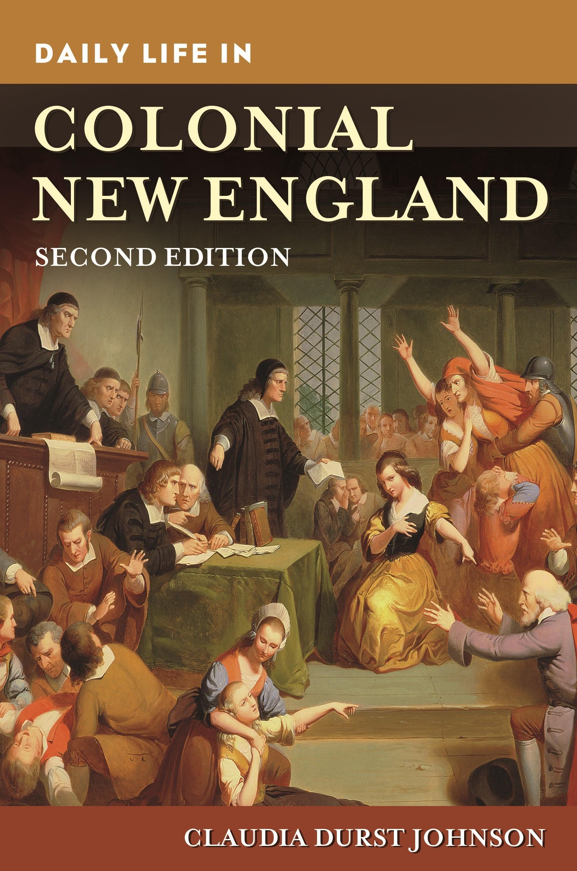 Vorderes Coverbild Daily Life in Colonial New England