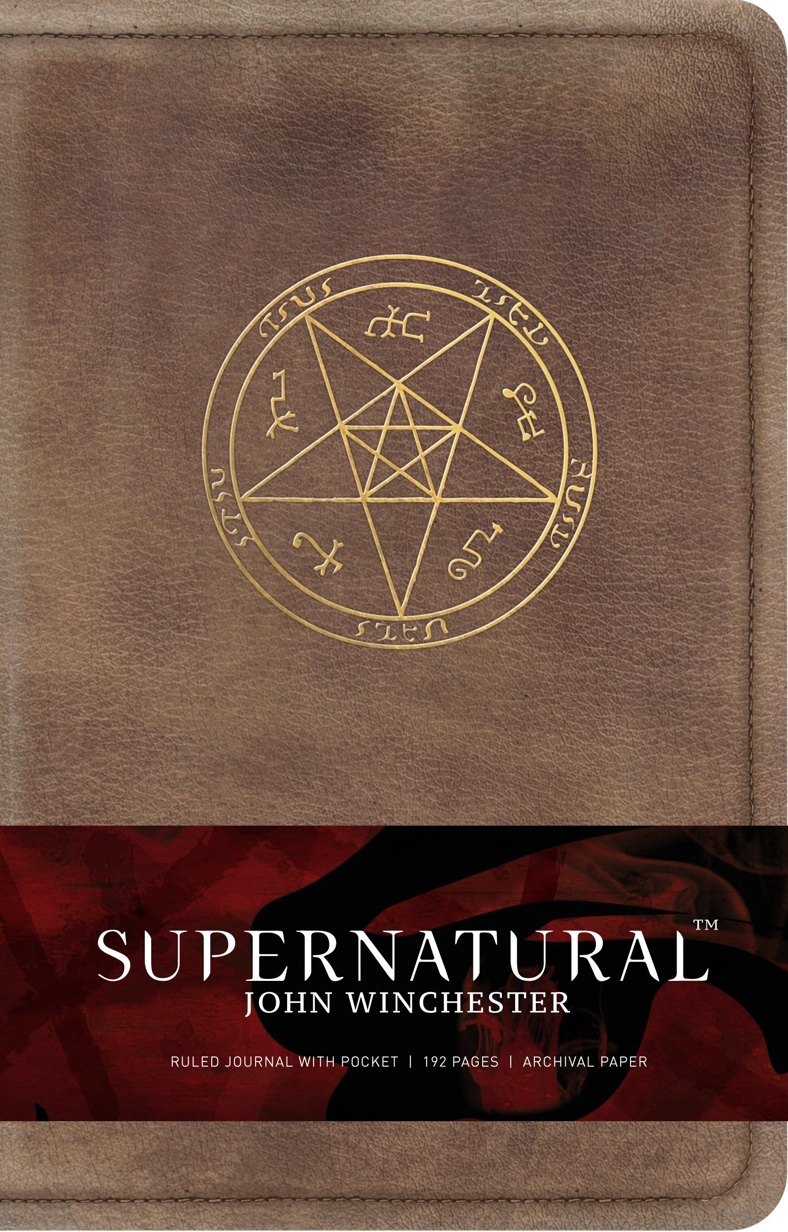 Vorderes Coverbild Supernatural: John Winchester Hardcover Ruled Journal