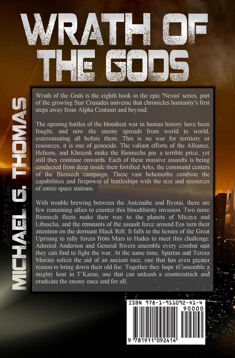 Rückseitencover WRATH OF THE GODS
