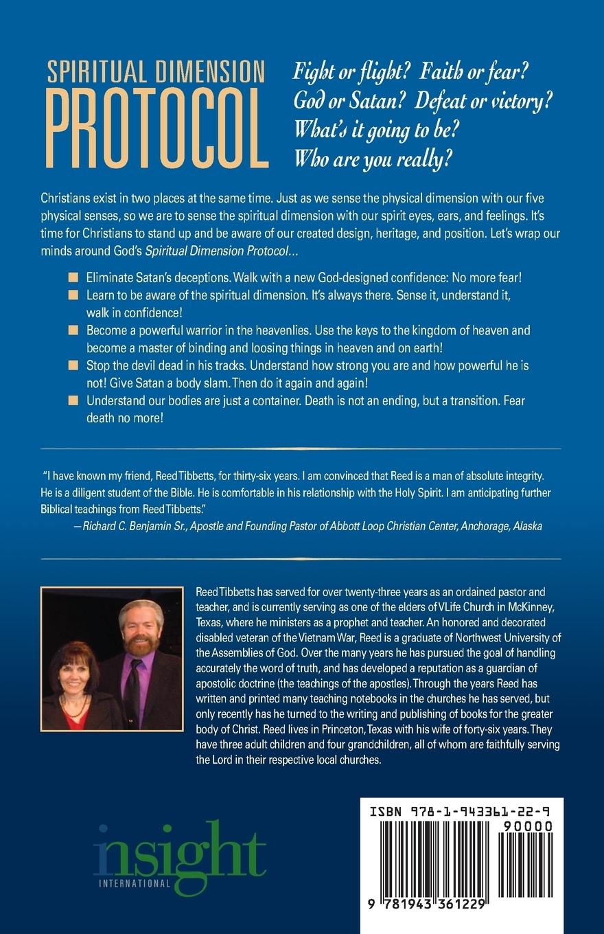 Rückseitencover Spiritual Dimension Protocol: For Victorious Life in the Spiritual Dimension