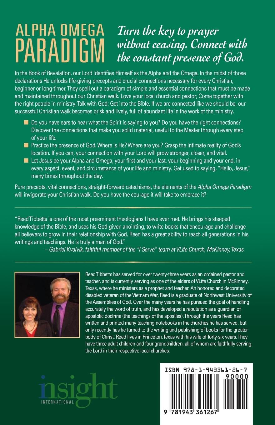 Rückseitencover Alpha Omega Paradigm: Critical Connections for Every Christian