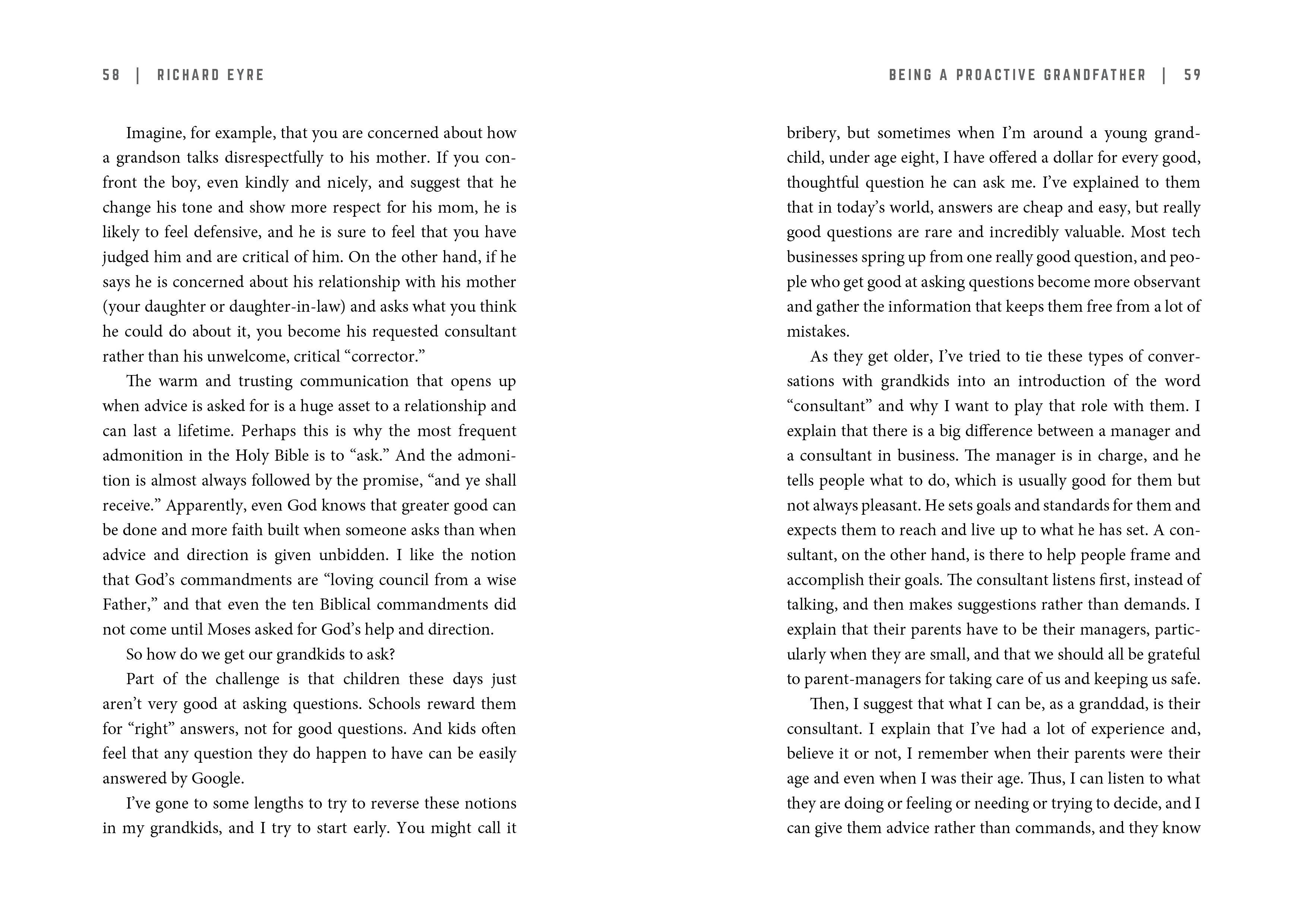 Beispielinhalt (Bild) Being a Proactive Grandfather