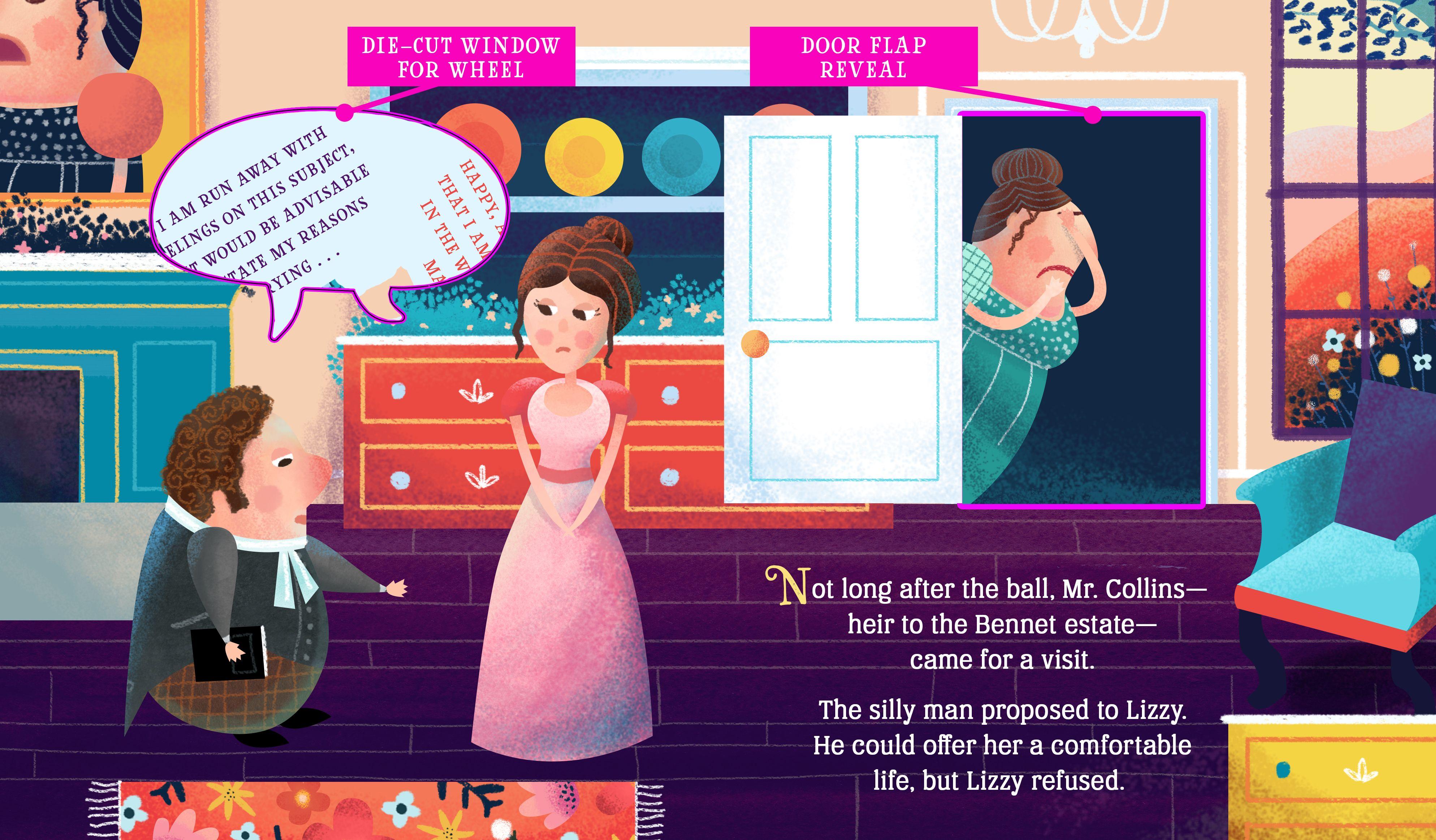 Beispielinhalt (Bild) Lit for Little Hands: Pride and Prejudice