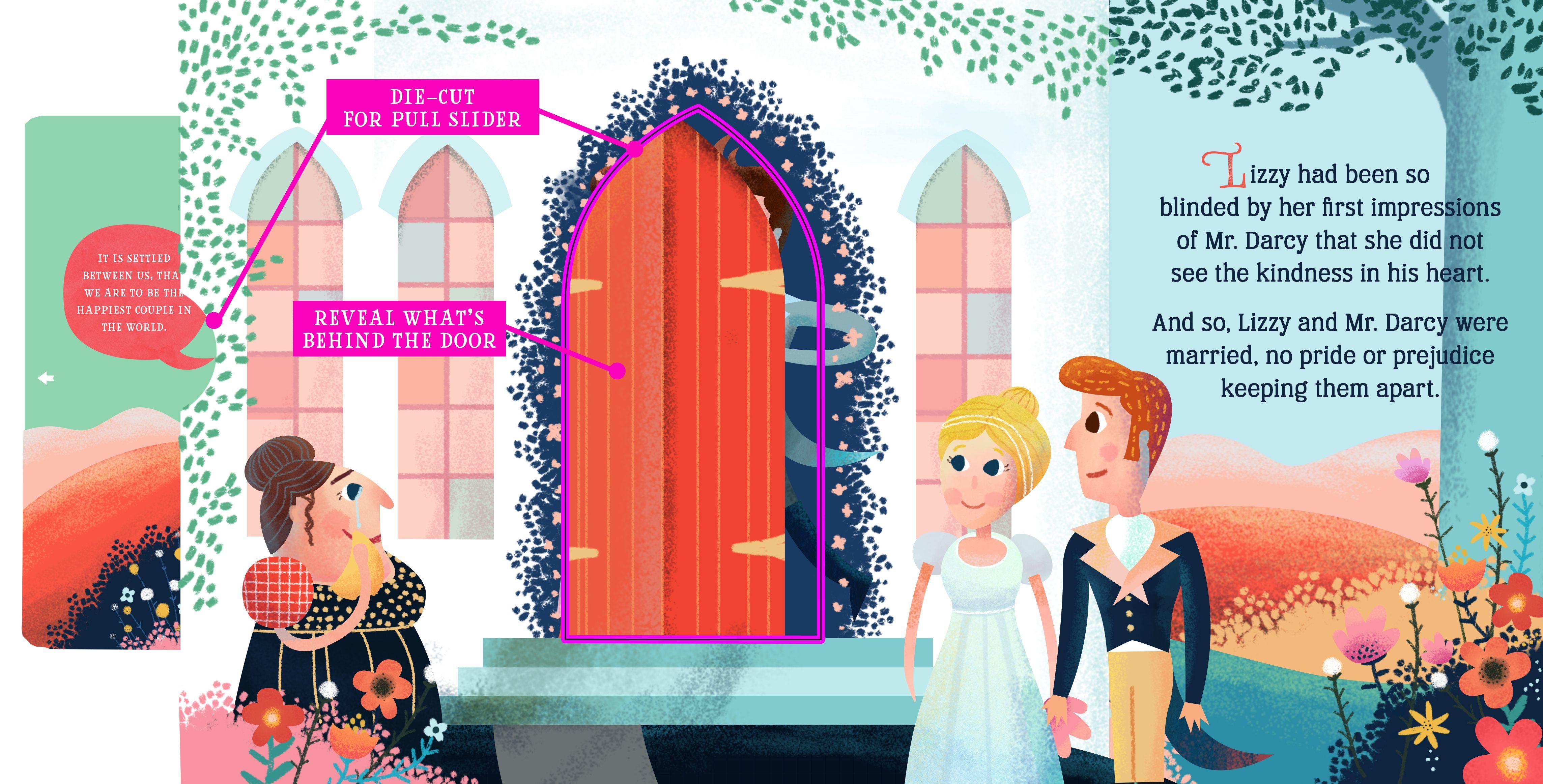 Beispielinhalt (Bild) Lit for Little Hands: Pride and Prejudice