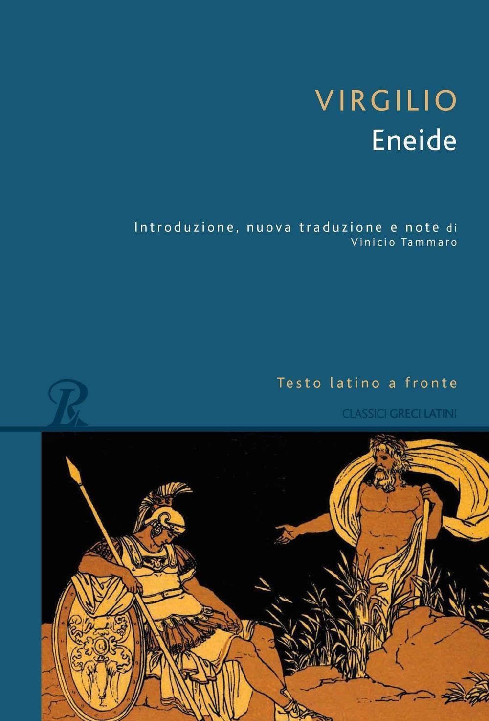 Vorderes Coverbild Eneide. Testo latino a fronte