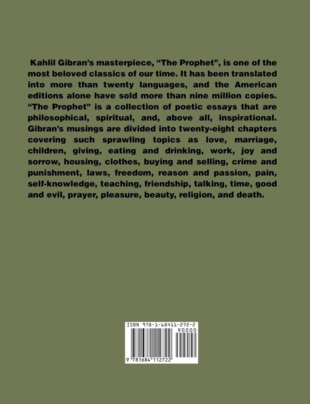 Rückseitencover The Prophet