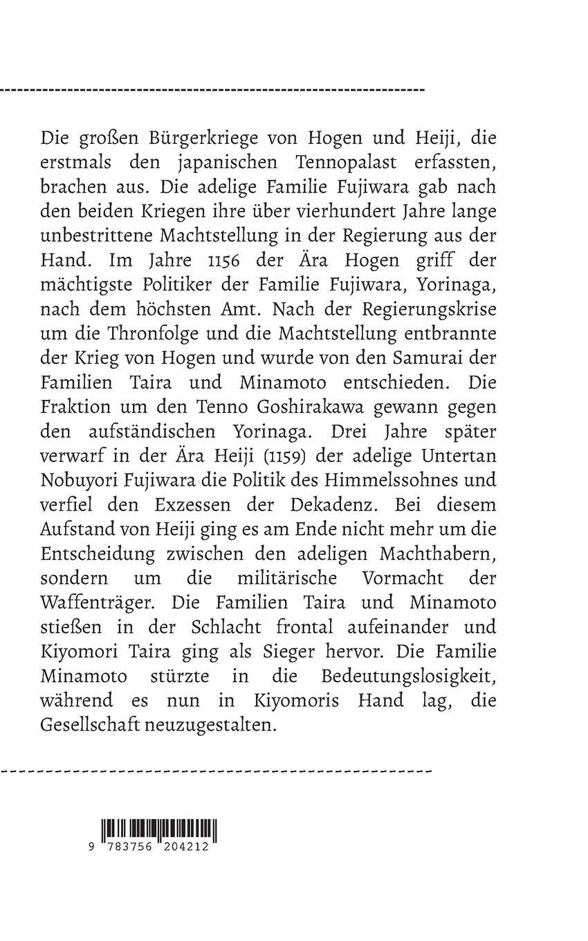 Rückseitencover Die Geschichte von Taira (2)