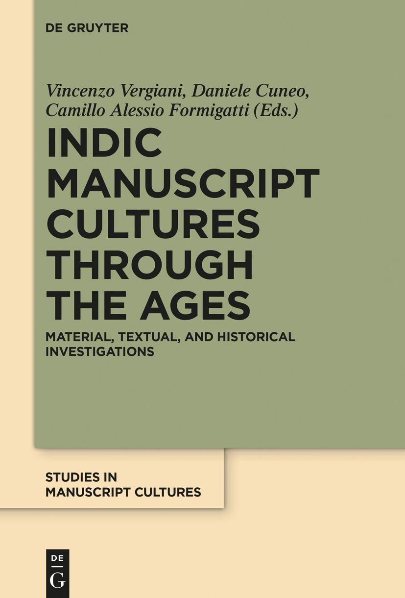 Vorderes Coverbild Indic Manuscript Cultures through the Ages