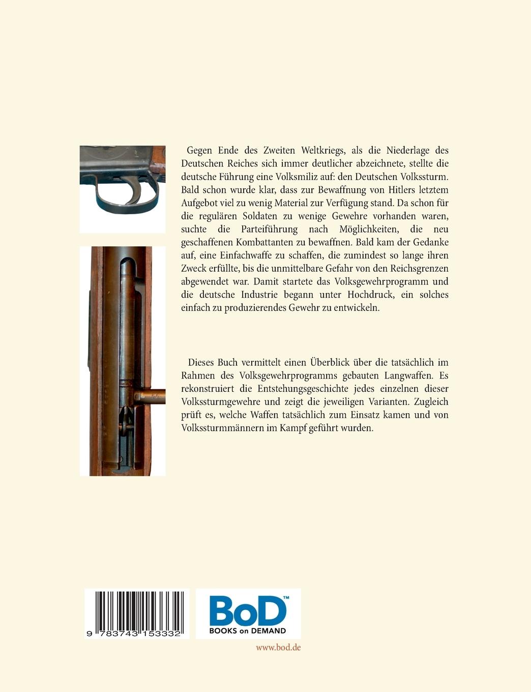 Rückseitencover Volksgewehre