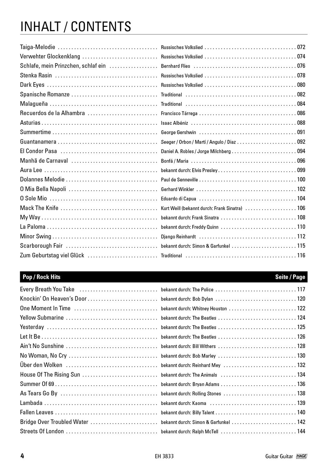 Beispielinhalt (Bild) Guitar Guitar