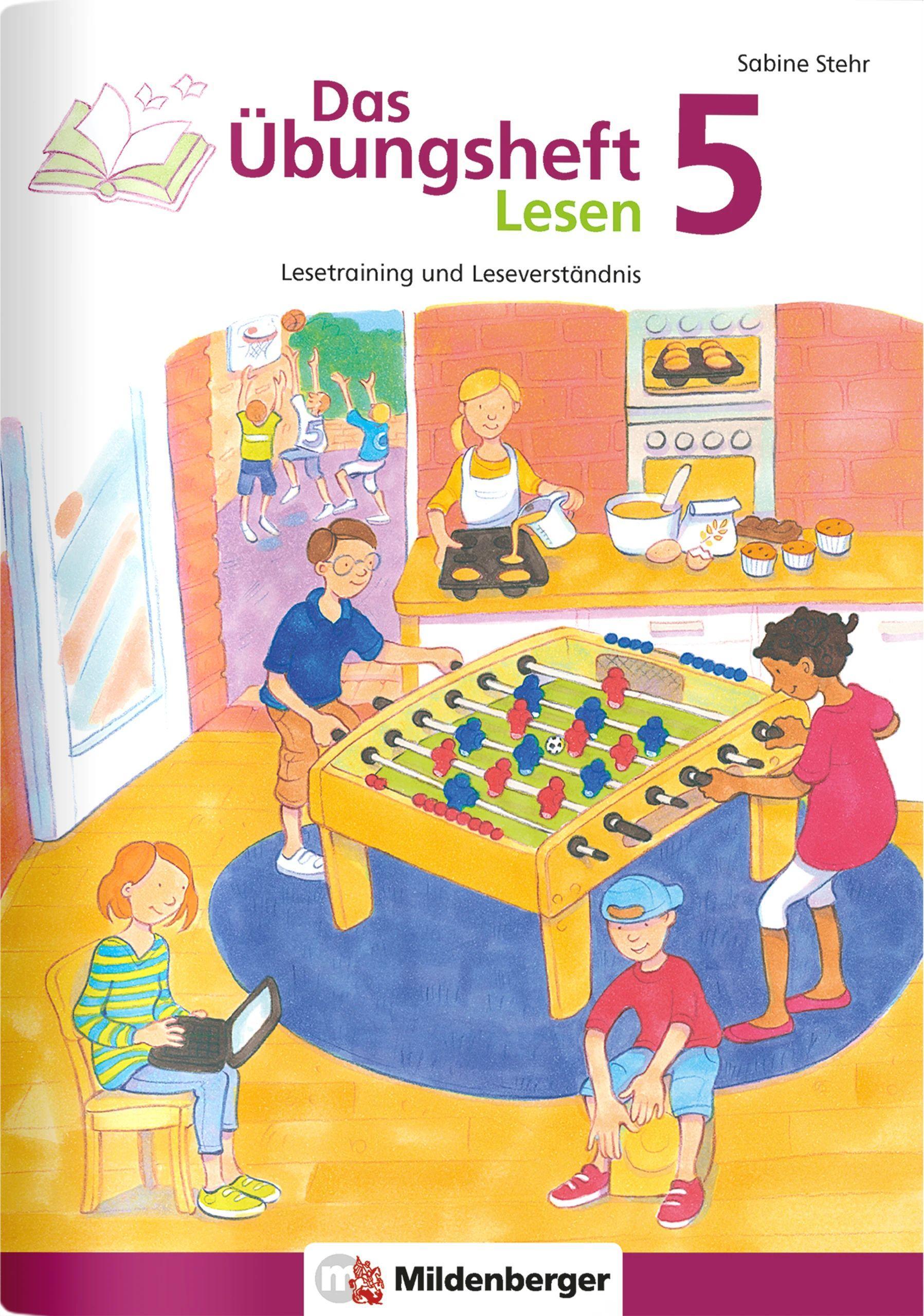 Vorderes Coverbild Das Übungsheft Lesen 5